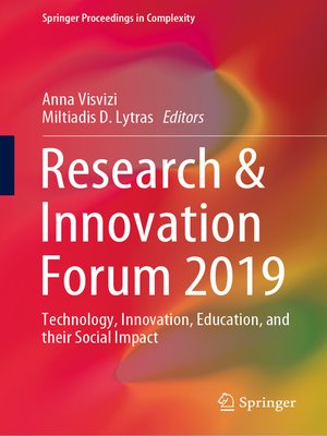 cover image of Research & Innovation Forum 2019